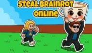 Screenshot of Steal a Brainrot Unblocked available on the Drift Boss arcade hub catalog